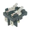 Interruptor tipo palanca KCD4-201N-B, alta potencia 30A, rojo con luz indicadora, 4 pines, contactos plateados, para máquinas de soldadura eléctrica