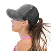 Chapéu de Sol para Rabo de Cavalo Feminino, Chapéu de Aba Larga, Boné de Beisebol Feminino, Chapéu Versátil Anti-UV, Fábrica Pode Fazer Placas
