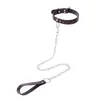 Juguetes Sexuales Sm Juguetes de Collar Sexual Cuerda de Tracción para Coqueteo Bondage para Parejas Alternativo Entrenamiento Esclavo Perro Productos para Adultos