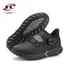 Venta directa del fabricante Fuli, zapatos de golf para hombre, modelo con tacos fijos, tejido impermeable transpirable de ultra fibra, disponibles en tres colores