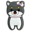 Los 100 Clips para Bolígrafo de Plástico Suave de PVC con Forma de Perro Más Vendidos de Amazon Accesorios Decorativos Dibujos Animados Clips para Bolígrafo de Punta Redonda