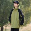 2024 Nueva chaqueta para exteriores con capucha y cuello alto estilo Hong Kong, alta calidad, moda para exteriores, ocio, deportes, pareja