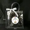Presente de Aniversário para Crianças do Jardim de Infância Sacola Transparente Portátil Sacola Pequena para Presente Presente para Crianças de Dez Anos para Lanches