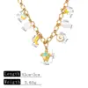 Collar Colgante de Tortuga Perla Luna Transfronterizo Accesorios Lujo Ligero Nicho Estilo Vacaciones Verano Dopamina Mujer Gama Alta