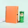 Caderno de espiral de PP personalizado, Diário estudantil colorido A5, Caderno de folhas soltas com capa mole A6 pautado, Bloco de notas feito sob medida