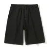 Hebei Cang 621 - Shorts de Cinco Puntos para Adulto 240g de Algodón Chino Seda de Leche, Transpirables, Sueltos, Casuales, Versátiles, Moda Casual