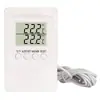 Termômetro com Display Digital TM201 CE ROHS configuração de alarme de temperatura interno e externo Weihua Electronics