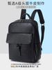 Mochila de Piel Genuina para Hombre Mochila Negra para Portátil de 16 Pulgadas Bolsa Escolar Ligera Gran Capacidad Texturizada de Piel de Vaca Bolsa de Negocios