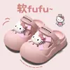 Zapatos Croc para Niñas 2026 Nuevos de Verano para Exteriores con Suela Gruesa Antideslizantes de Eva Dibujos Animados Sandalias Cinnamoroll para Niñas