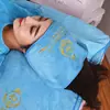 Toalha especial para suit de salão de beleza com buraco toalha de cama turbante para gerenciamento de pele toalha de banho macia absorvente sem fiapos