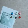 Series de Frutas de Manzana Pequeña Linda de Dibujos Animados, Pinzas para el Cabello DIY, Accesorios para el Cabello, Fundas para Teléfono, Zuecos y Accesorios al por Mayor