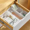 Organizador de compartimentos para cajones de plástico caja de almacenamiento caja de almacenamiento miscelánea caja organizadora de estilo japonés para cocina