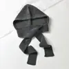 Chapéu de Tricô para Outono e Inverno com Pelo Integrado, Versão Ampliada, Cachecol de Pescoço, Chapéu de Tricô, Quente e Espessado, Pelo Integrado, Chapéu Shuke