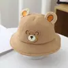 Sombrero protector para bebé Primavera y Otoño nuevo sombrero de pescador anti-gotitas para niños y niñas visera con máscara de aislamiento