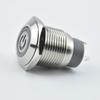 Loniu 12mm Cabeça Plana Anel Auto-Travante Lâmpada Símbolo de Energia Metal Botão Interruptor À Prova D'água com Luz 12/16/19