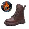Nuevas Botas Otoño e Invierno 2025, Botas, Suelas Gruesas, Alta Apariencia, Botines Versátiles Estilo Británico, Soporte de Envío Directo