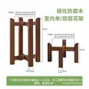 Soporte de Flores en Forma de Cruz, Soporte para Macetas de Madera Maciza, Soporte Tradicional para Acuario, Estante de Almacenamiento de Pie para Balcón y Sala de Estar, Soporte de Madera para Plantas Verdes