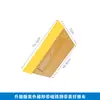 Película para Coche Cubierta para Coche que Cambia de Color Raspador Borde con Absorción Magnética Raspador Delgado Raspador Duro Trapezoidal Repuesto Terciopelo No Daña la Película Raspador Magnético