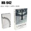 Moderno Simples Inglês ins Estilo Livro Falso Ornamentos Fotografia Prop Book Library Soft Decoração Livro Simulação Livro Atacado