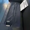 Pantalones de Retazos Pied de Poule Americanos de Secado Rápido para Hombre, Verano Delgados de Corte Limpio Pierna Recta, Pantalones Deportivos Casuales