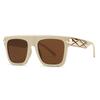 Comercio exterior transfronterizo populares gafas de sol punk para mujer tiro callejero europeo y americano gafas de sol ojo de gato retro modernas 115