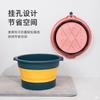Cubo para baño de pies plegable, para el hogar, grueso, con conservación del calor, para la pantorrilla, nuevo, portátil, para la salud, para baño de pies, lavabo de masaje