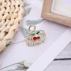 Pinza para el Cabello Nueva de Cereza para Niñas, Pinza de Garra Pequeña Mini de Princesa Accesorio para el Cabello, Pinza Lateral para Flequillo, Pinza de Garra Pequeña para Flequillo
