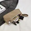 2025 Nuevo Bolso de Pana Transfronterizo para Bolígrafos Amazon, Bolsa Pequeña para Guardar Brochas de Maquillaje, Bolso de Mano Portátil de Pana