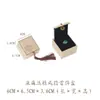 Caja para Anillos Pequeña Retro Creativa Adornos Cuentas de Buda Caja para Pulsera Colgante Caja de Madera Collar Regalo Caja de Brocado Mayoreo