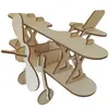 Actividad de los Estudiantes de Primaria: Estudio de Aviación, Modelo de Avión, Rompecabezas 3D de Madera, Juguete de Ensamblaje Infantil, Rompecabezas Educativo