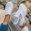 Zapatos de Mujer para Primavera y Otoño, Zapatos Deportivos Casuales de Malla Tejida Voladora, Zapatos Cómodos para Caminar, Transpirables, de Suela Suave, Zapatos que No Cansan para Mujer