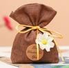 Bolsas Pequeñas Perfumadas de Camelia al por Mayor para Fabricantes con Diseño de Logo, Bolsas de Tela de Algodón y Lino, Bolsas de Empaque para Sachets, Bolsitas
