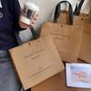 Loja de roupas de celebridade da internet bolsa de mão não tecido logotipo personalizado roupas compras presente bolsa atacado