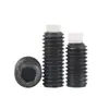 Tornillo de Extremo de Columna de Nylon Pom de Grado 12.9 con Bloqueo y Parada, Cabeza de Goma Atornillable, Amortiguador de Pistón M2-M10 Acero Inoxidable 304