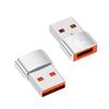 Adaptador otg para teléfono móvil tipo-c a usb3.1 cargador plano cable de datos PD 6A adaptador B