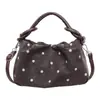 Bolsa de Bolinhas Estilo Coreano Literário Feminina 2026 Nova Exquisite Pequena de Alça Superior Textura de Alta Qualidade Ombro Único Transversal Bolsa Dumpling