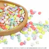 Novas Contas Soltas Acrílicas de Cor de Primavera para Joias Artesanais DIY Pulseira Colar Materiais para Miçangas Infantis Atacado
