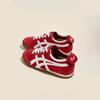 ¡versión de cuero suave! 2025 Primavera Nuevo Vintage Zapatos de Entrenamiento Alemanes Zapatos Forrest Gump para Mujer con Combinación de Colores Zapatos Deportivos Casuales Tenis Planos