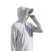 Ropa de protección solar de seda helada para exteriores UPF50 para hombres y mujeres, abrigo de pesca ligero y transpirable con protección UV de verano, ropa de protección solar.