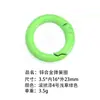 Anillo de Resorte de Aleación de Zinc Ecológico Estándar Europeo, Llavero Colgante de Moda, Accesorios, Varios Estilos, Selección Integral, Versátil