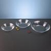Tazón de Vidrio Simple para el Hogar Abierto Grueso Común para Restaurante Plato de Fruta Tazón de Cocina Tazón Grande de Vidrio para Sopa de Fideos