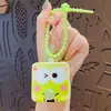 Desenho Animado Assuste-me com um Salto Soprando Bolhas Chaveiro Descompressão Pingente de Mochila Chaveiro de Casal para Carro Ornamento Pequeno Presente