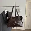 Bolsa feminina transfronteiriça retrô de grande capacidade 2026 novo modelo bolsa de ombro para o trabalho bolsa de axila bolsa de mão casual fashion bolsa tote