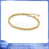 Panjia Dora Serie S925 Cobre Blanco Chapado en Plata Oro Oro Rosa Pulsera de Diamante Individual Fila de Tres Diamantes Colorida