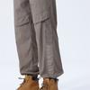 Pantalones de Cordón Estilo Americano High Street para Hombre y Mujer Verano Delgados Casuales para Exterior Rectos Tipo Paracaídas Pantalones Deportivos