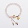 Pulsera de Conejo de Jade estilo nacional ajustable pulsera de la suerte continua de imitación de jade diseño de nicho femenino pulsera de conejo linda