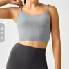 Sujetador Deportivo de Mujer con Forma de U y Tirantes Finos, Hermoso Diseño de Espalda, Sin Costuras y Cómodo para Yoga, Fitness y Pilates