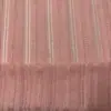 Tejido de punto semitransparente acanalado de 190 g con cortes en las axilas para protección solar, top de manga larga de verano para mujer, tejido de punto para protección solar