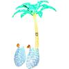 Lâmpada LED de cristal para árvore de coco, coral, oceano, sala de estar, KTV, hotel, parque comunitário, lâmpada decorativa para árvore