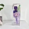 Día del Maestro Nuevo Día de San Valentín Ramo Vertical de Girasol Ramo de Rosas Caja de Regalo Transparente Láser Regalo